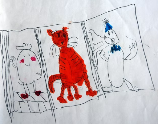 kids school visit drawing b